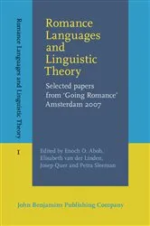 Book cover of Romance Languages and Linguistic Theory by Unknown