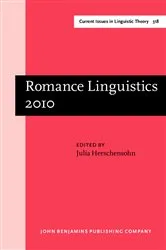 Book cover of Romance Linguistics 2010 by Julia Herschensohn