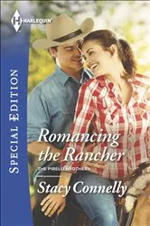 Book cover of Romancing the Rancher by Kate Pearce