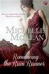Book cover of Romancing the Rumrunner by Michelle McLean