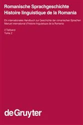 Book cover of Romanische Sprachgeschichte / Histoire linguistique de la Romania. 2. Teilband by Unknown