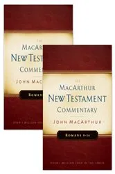 Book cover of Romans 1-16 MacArthur New Testament Commentary Two Volume Set by John MacArthur
