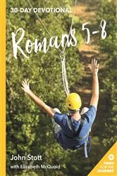 Book cover of Romans 5-8 by John Stott
