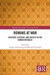 Book cover of Romans at War by Jeremy Armstrong