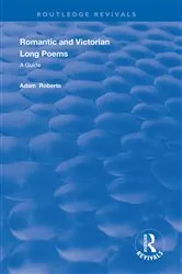 Book cover of Romantic and Victorian Long Poems by Adam Roberts