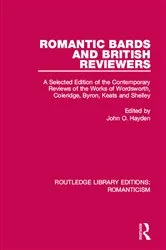 Book cover of Romantic Bards and British Reviewers by John O. Hayden