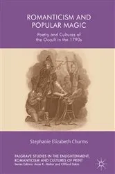 Book cover of Romanticism and Popular Magic by Stephanie Elizabeth Churms