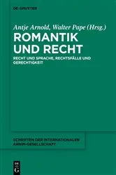 Book cover of Romantik und Recht by Antje Arnold