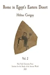 Book cover of Rome in Egypt's Eastern Desert by Hélène Cuvigny