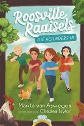 Book cover of Roosville Raaisels (2): Die hoenders in by Marita van Aswegen