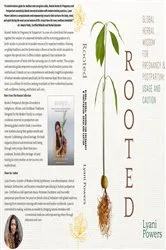 Book cover of Rooted: Global Herbal Wisdom For Pregnancy & Postpartum by Lyani Powers