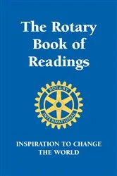 Book cover of Rotary Book of Readings by Hobart Rotary Club
