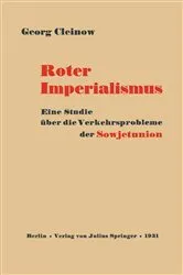Book cover of Roter Imperialismus by Georg Cleinow