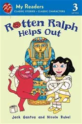 Book cover of Rotten Ralph Helps Out by Jack Gantos