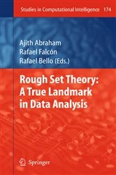 Book cover of Rough Set Theory: A True Landmark in Data Analysis by Ajith Abraham