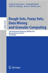 Book cover of Rough Sets, Fuzzy Sets, Data Mining, and Granular Computing by Guoyin Wang