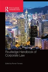 Book cover of Routledge Handbook of Corporate Law by Roman Tomasic