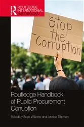 Book cover of Routledge Handbook of Public Procurement Corruption by Sope Williams