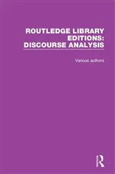 Book cover of Routledge Library Editions: Discourse Analysis by Various