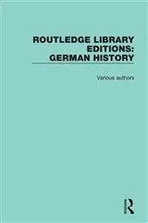 Book cover of Routledge Library Editions: German History by Various