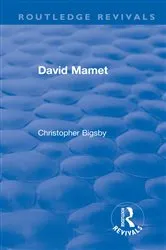 Book cover of Routledge Revivals: David Mamet (1985) by Christopher Bigsby
