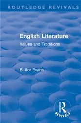 Book cover of Routledge Revivals: English Literature (1962) by B. Ifor Evans