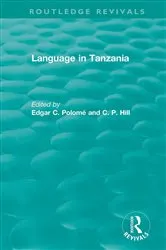 Book cover of Routledge Revivals: Language in Tanzania (1980) by Edgar C. Polomé