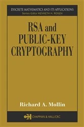 Book cover of RSA and Public-Key Cryptography by Richard A. Mollin