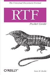 Book cover of RTF Pocket Guide by Sean M. Burke