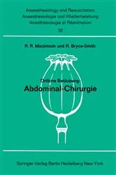 Book cover of Örtliche Betäubung: Abdominal- Chirurgie by Robert R. Macintosh