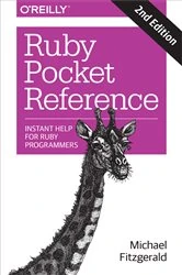 Book cover of Ruby Pocket Reference (2nd ed.) by Michael Fitzgerald