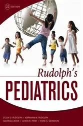 Book cover of Rudolph's Pediatrics, 22nd Edition (22nd ed.) by Colin D. Rudolph