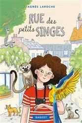 Book cover of Rue des petits singes by Unknown