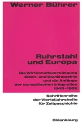 Book cover of Ruhrstahl und Europa by Werner Bührer