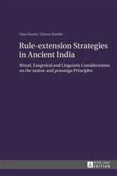 Book cover of Rule-extension Strategies in Ancient India by Elisa Freschi