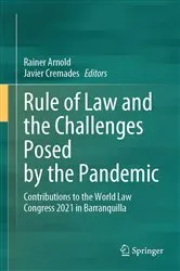 Book cover of Rule of Law and the Challenges Posed by the Pandemic by Rainer Arnold