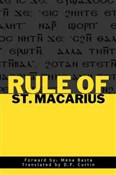 Book cover of Rule of St. Macarius by St. Macarius of Egypt
