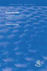 Book cover of Rules for War by Bryan W. Marshall