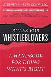 Book cover of Rules for Whistleblowers by Stephen M. Kohn
