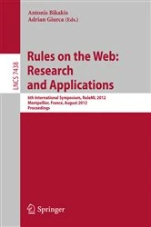 Book cover of Rules on the Web: Research and Applications by Antonis Bikakis
