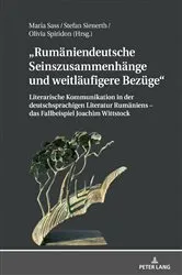 Book cover of Rumaeniendeutsche Seinszusammenhaenge und weitlaeufigere Bezuege by Maria Sass