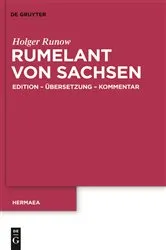 Book cover of Rumelant von Sachsen by Holger Runow