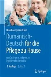 Book cover of Rumänisch-Deutsch für die Pflege zu Hause (2nd ed.) by Nina Konopinski-Klein