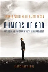 Book cover of Rumors of God Bible Study Participant's Guide by Unknown