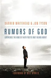 Book cover of Rumors of God by Darren Whitehead
