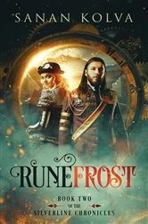Book cover of Runefrost by Sanan Kolva
