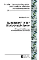 Book cover of Runenschrift in der Black-Metal-Szene by Eva Neuland