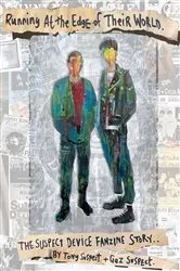 Book cover of Running at the edge of their world by Tony Suspect