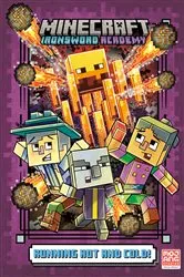 Book cover of Running Hot and Cold! (Minecraft Ironsword Academy #3) by Caleb Zane Huett