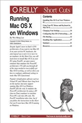 Book cover of Running Mac OS X on Windows by Wei-Meng Lee